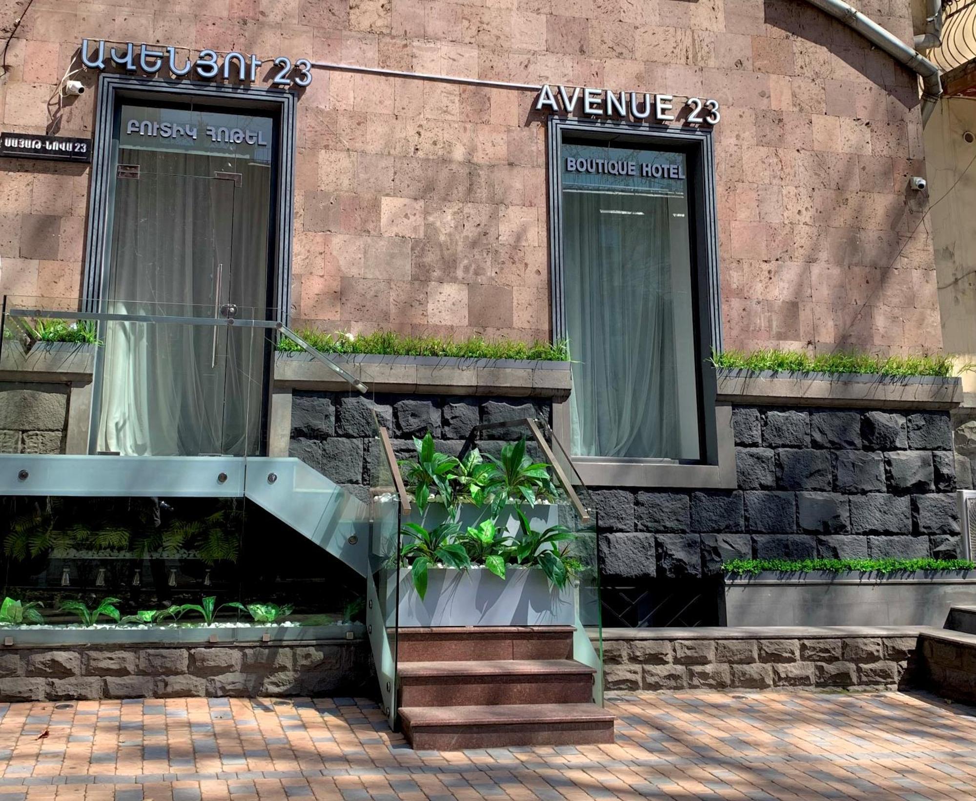 Avenue 23 Boutique Hotel Jerevan Exteriör bild