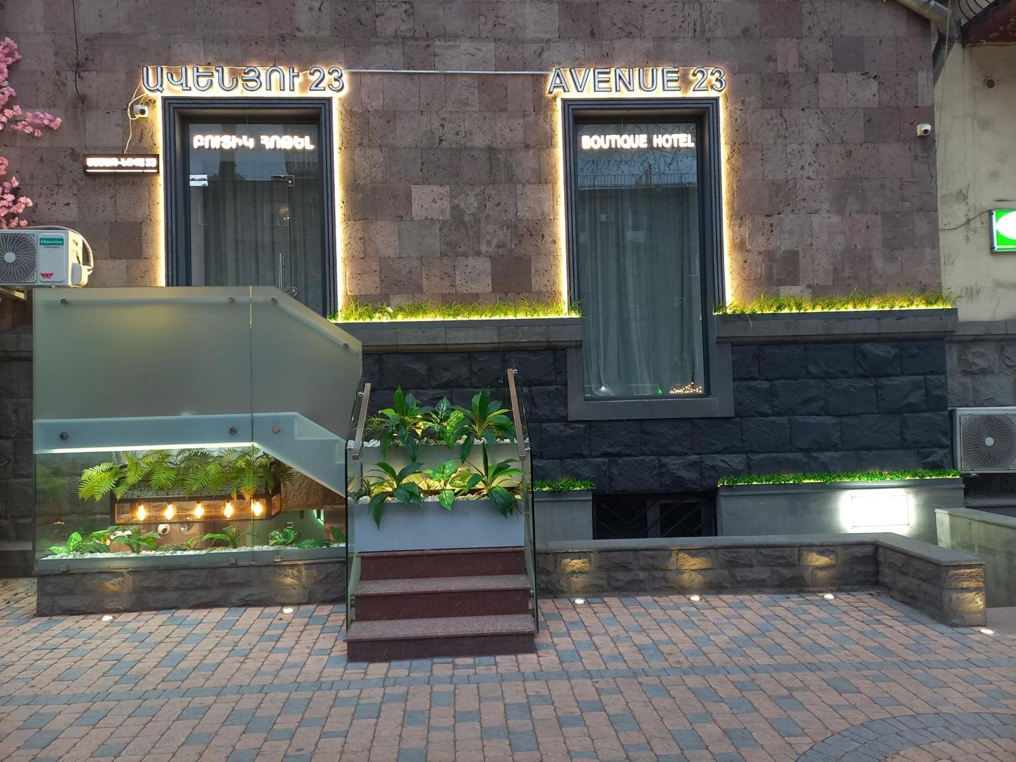 Avenue 23 Boutique Hotel Jerevan Exteriör bild